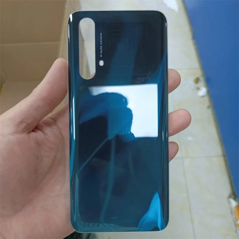 For OPPO Realme X3 / Realme X3 SuperZoom / Realme X50 5G Glass Battery Cover Rear Door Panel Housing Case Replace