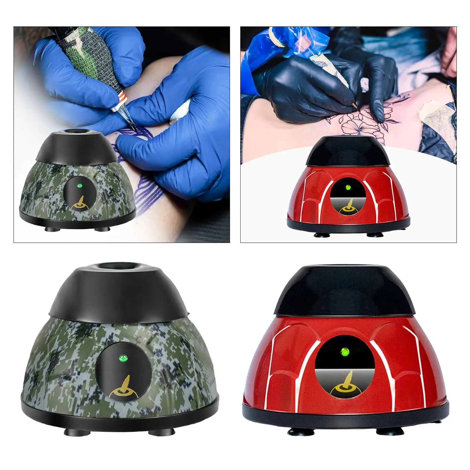 الكهربائية الوشم الصباغ الحبر شاكر خلاط الاتحاد الأوروبي المكونات القياسية لصالونات التجميل كوب شفط مقاوم للصدمات مصممة أنيقة متعددة الاستخدامات