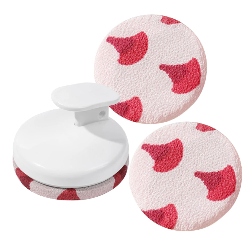 

3Pcs H held White Medium S Cloth Scrubber Bathing Exfoliating Shower Supplies Safe Comfortable Grip