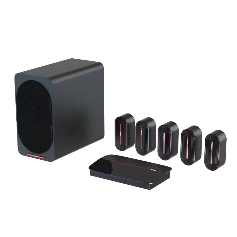 New Arrival Smart Home Theater System 5.1 7.1 Multi-functional Soundbar Speakers With Projectors