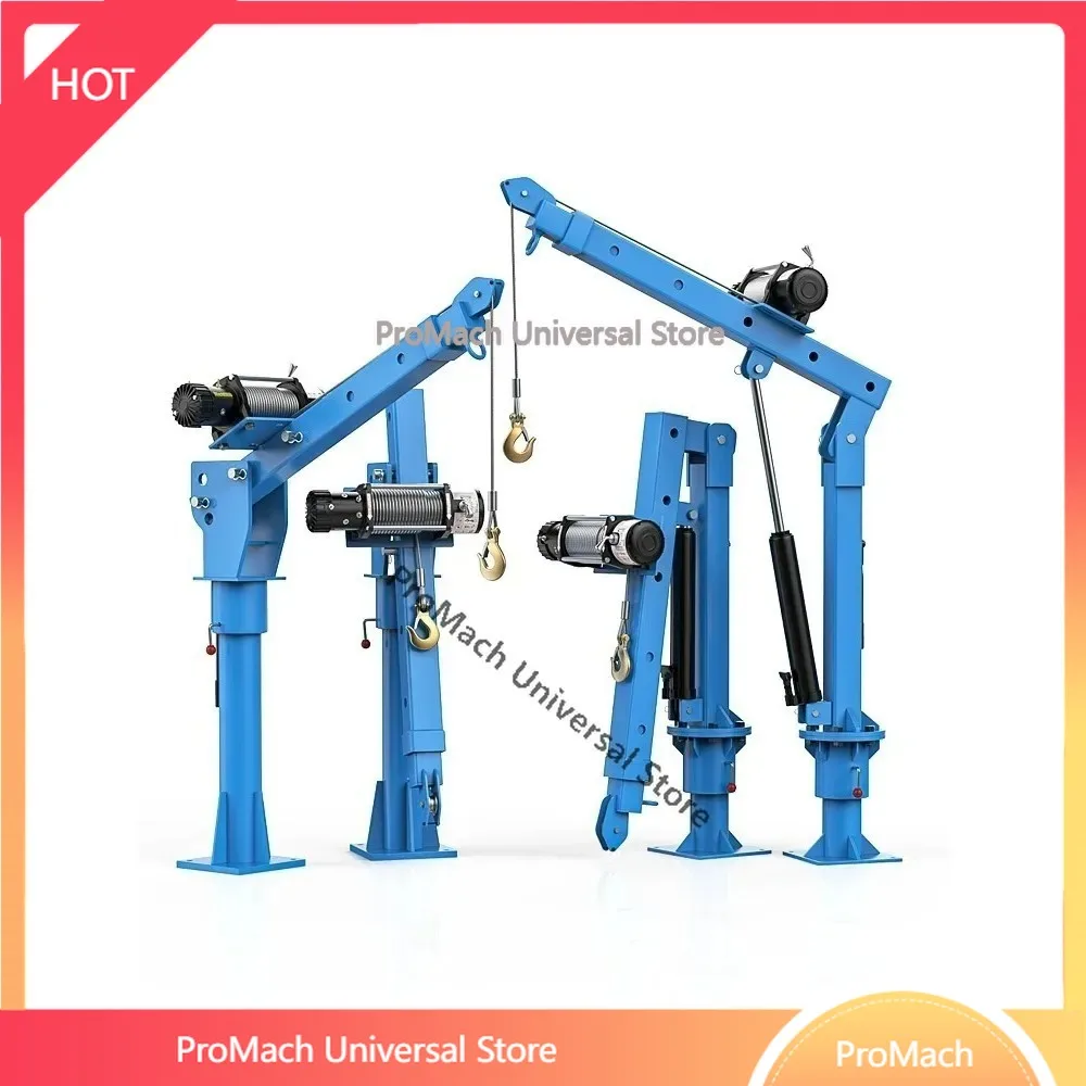 

Convenient small crane 12v24v - Warehouse factory truck lifting 1 ton truck mounted crane