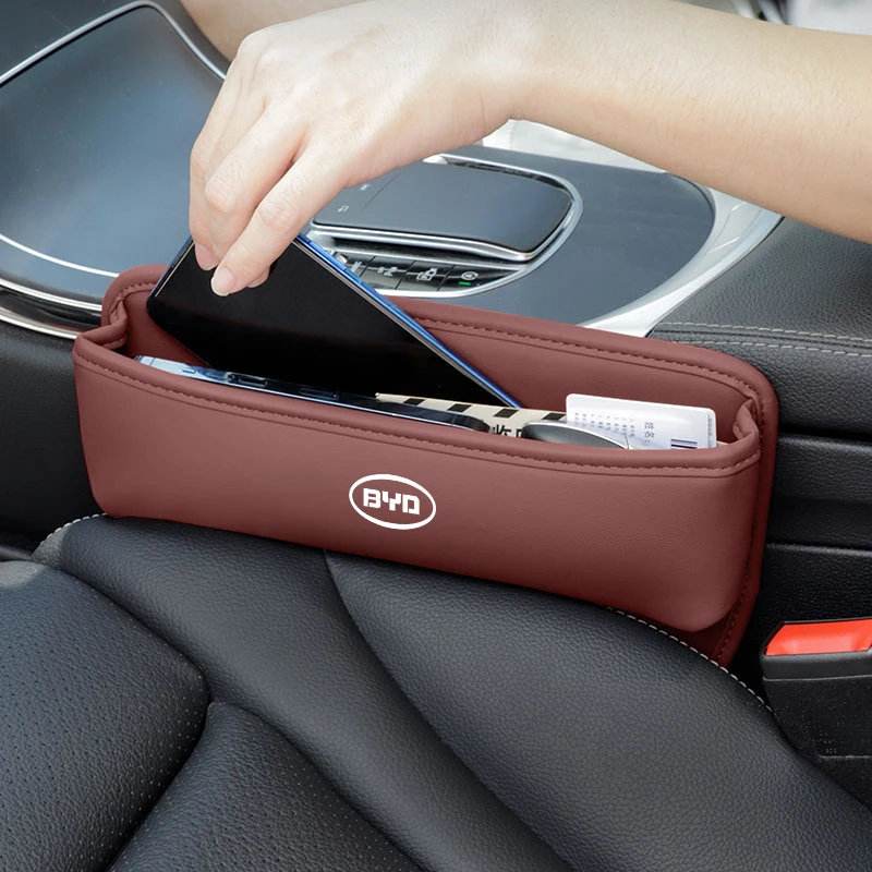 

Car Accessories Seat Gap Organizer Box Leak-proof Storage Bag For BYD Tang F3 E6 Atto3 Yuan Plus Song Max F0 G3 I3 Ea1 Dmi 2din