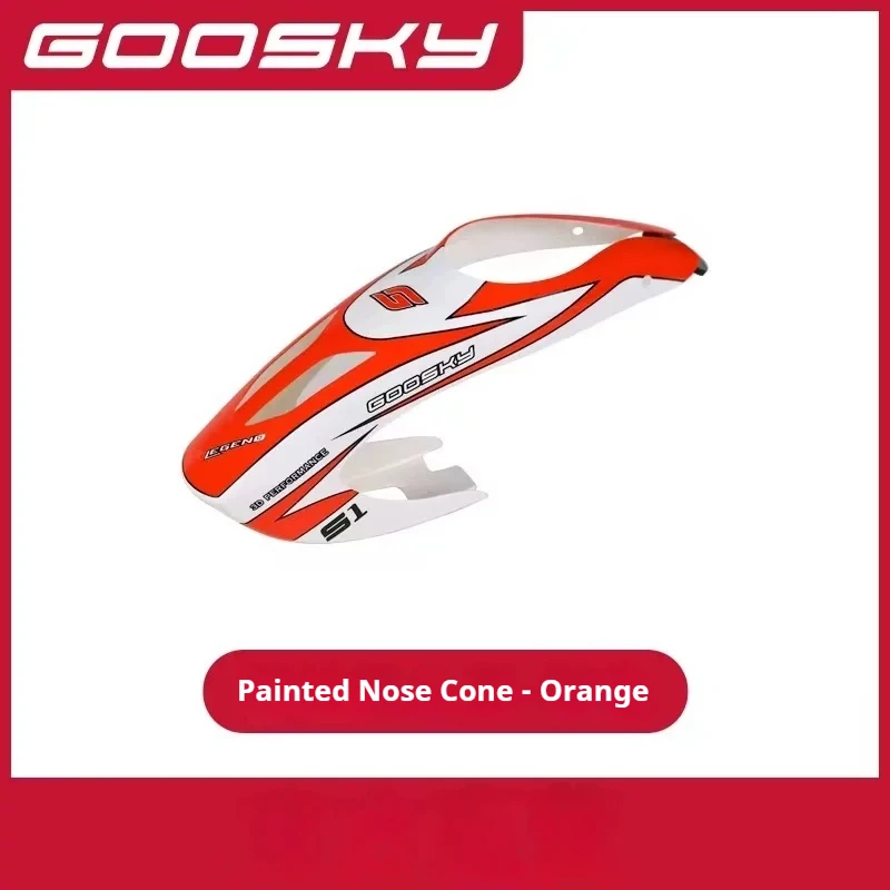 GOOSKY S1 RC Helicopter Orange Vertical Fin With Screws Replacement Spare Parts For GOOSKY S1 Max Legend RC Helicopter