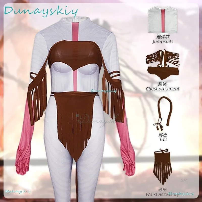 

Женский и мужской костюм Аватар Varang для косплея на Хэллоуин, боди, женский лидер, ролевая вечеринка, карнавальный костюм, странный костюм