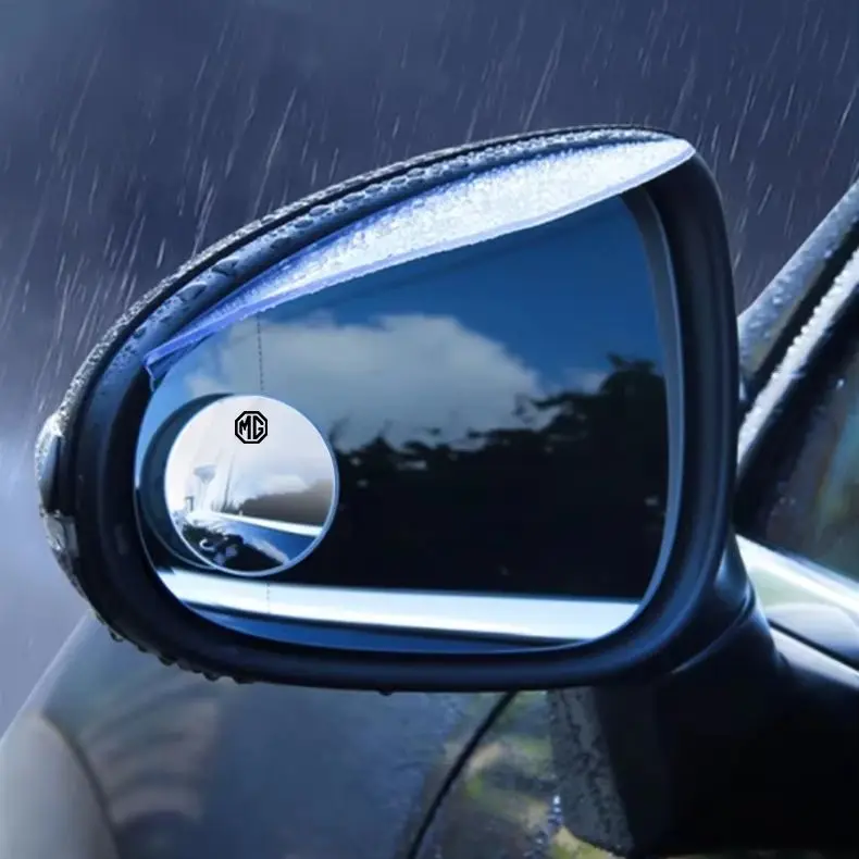 Morris Garages 360° Rotatable Blind Spot Mirror For MG Cyberster ZS EV MG4 EV HS, HD Glass Wide Angle Rearview Parking Safety Ac