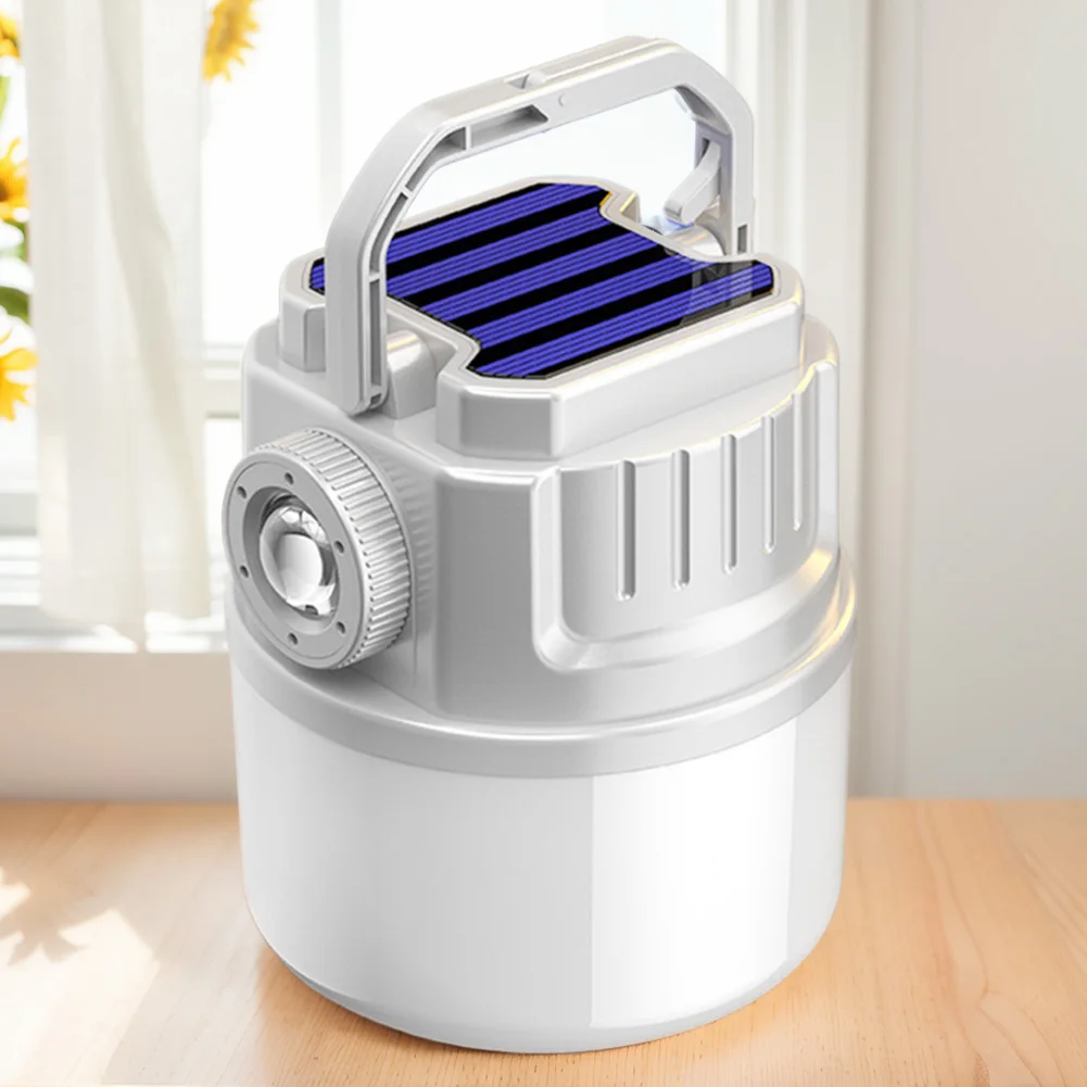 Latarnia kempingowa LED z możliwością ładowania, 4-biegowa, zewnętrzna lampa do namiotu, Power Bank Zoom, zewnętrzne światło awaryjne do pieszych wędrówek, naprawy w podróży