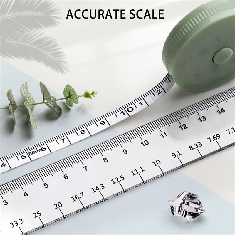 1.5m Soft Tape Measure Double Scale Body Sewing Flexible Ruler for Weight Loss Medical Body Measurement Sewing Tailor Craft Tool