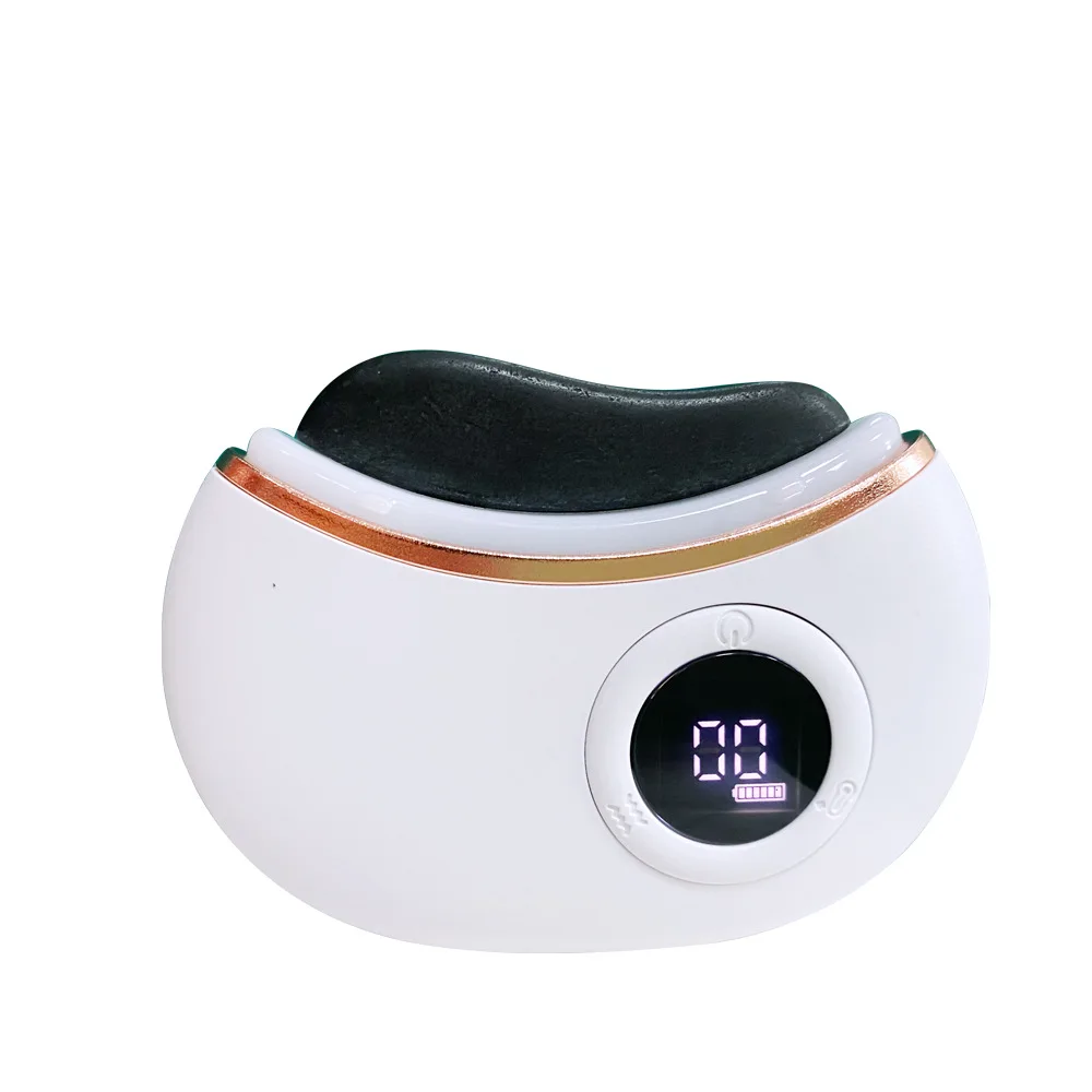 Inteligentna Biblioteka 2025 Najlepiej Sprzedający Się Elektryczny Masażer do Twarzy i Ciała Guasha z Czerwonym Światłem, Bezprzewodowy, z Naturalnego Kamienia, Premium Ma