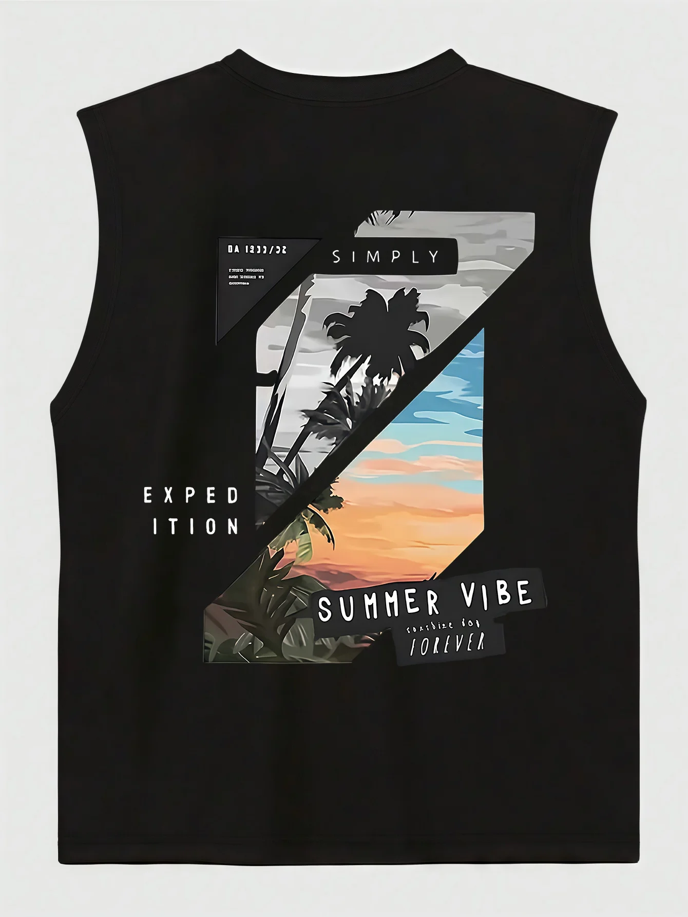 Pure Cotton Timeless Minimal Tank Top Men American Street Wear