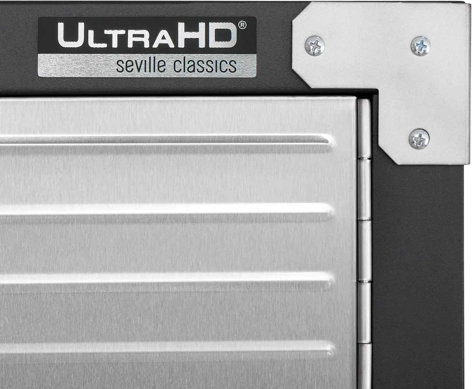 Seville Irritation Ics UltraHD-Armoire de rangement en métal verrouillable, étagères réglables pour garage, Psychà roulement en acier massif, évaluation