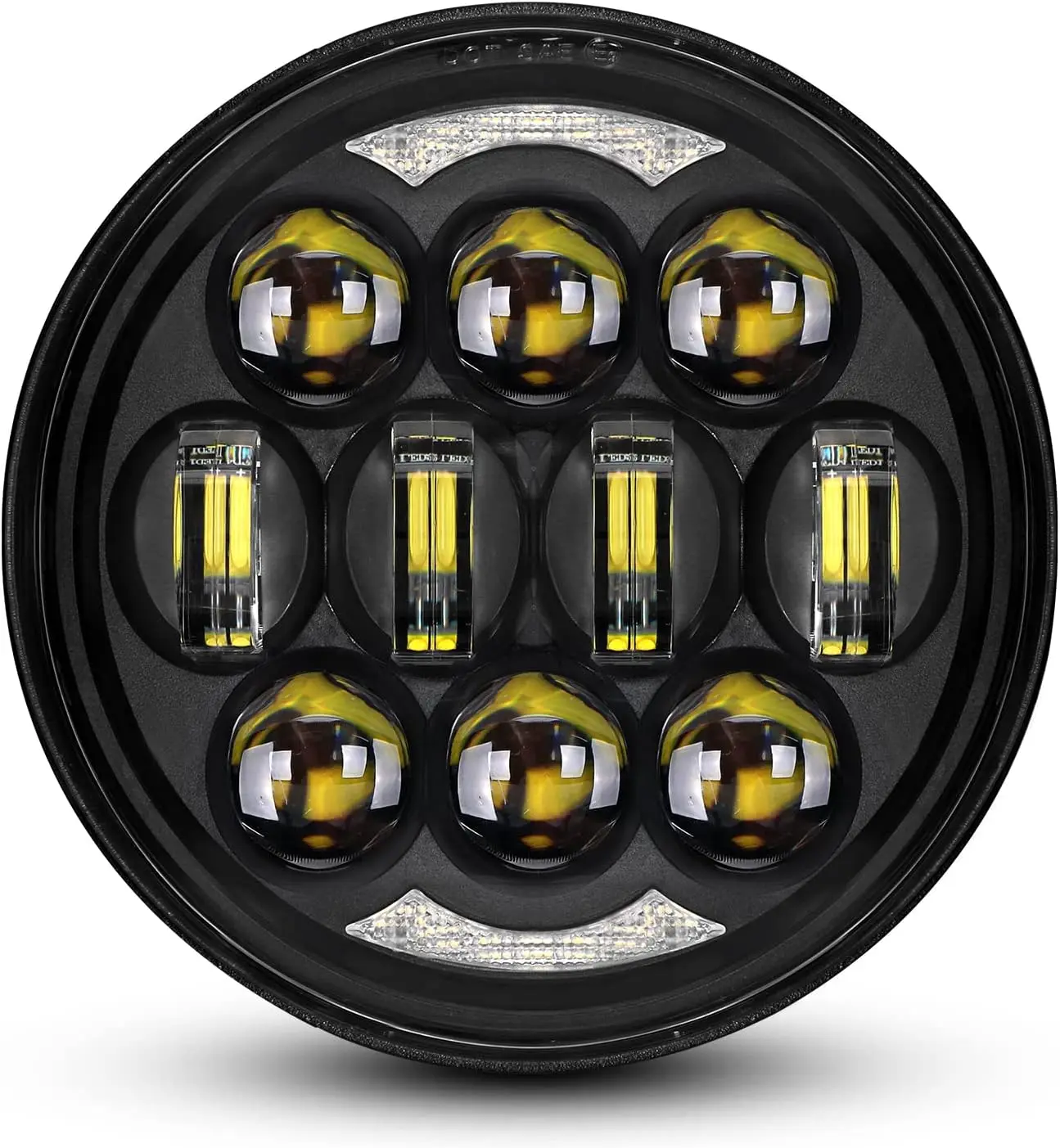 

DOT Approved 80W 5-3/4" 5.75" Round LED Projection Headlight