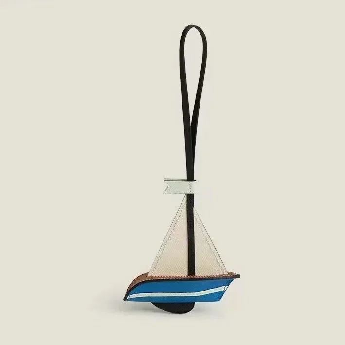 

Модные аксессуары для сумок ручной работы 2025 года и автомобильный брелок, изысканный орнамент в форме парусника