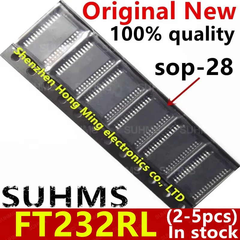 (2-5 sztuk) 100% nowy chipset FT232RL-REEL FT232RL FT232 sop-28