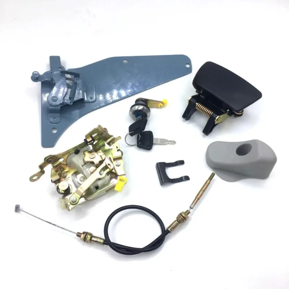 Figzero Front Left Car Door Lock Assembly Excavator for Hitachi ZAX120 200 240-6-3G