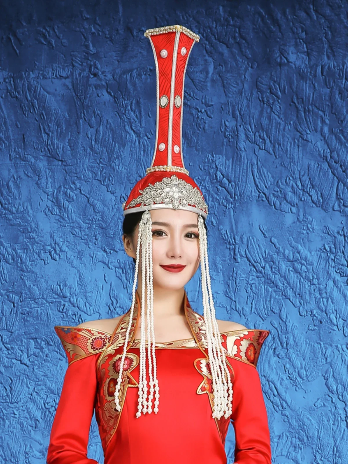 Dress up wedding performance costumes characteristic dance catwalk headgear hat clothing custom