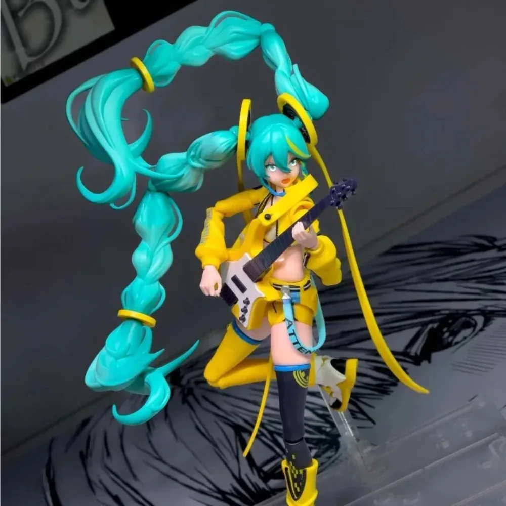 Blokees Hatsune Miku Doll Crystal Vocaloid Formula Suit Miracle Edition Anime Action Model Toy Collectible Statue Desktop Gifts view 5