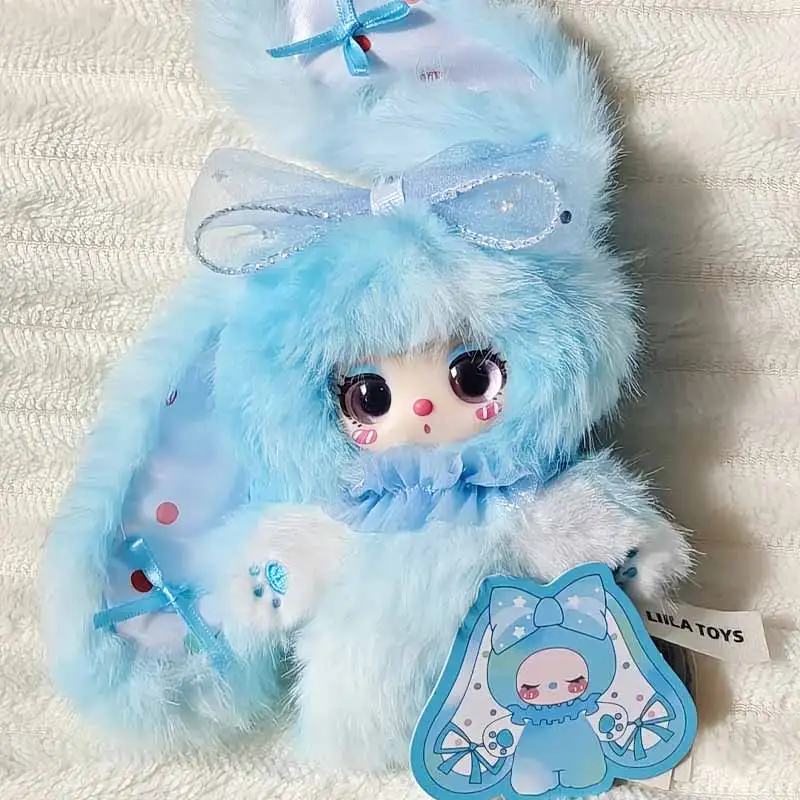

Babythree Liila Rainbow Candy Bunny Series Blind Box Cute Doll Exquisite Keychain Decoration Toys Mystery Box Surprise Fun Gifts