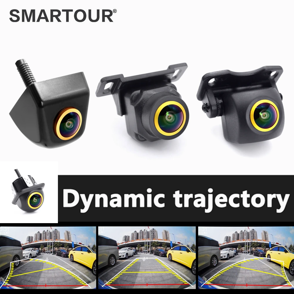 

Dynamic trajectory Guide Line HD CCD 1080P Car Parking camera Car Rear view Camera Wide Angle Reversing Assistance Night Vision