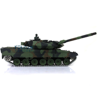 1/16 HENG LONG 7.0 Leopard2A6 RC Tank 3889 W/ 360 Turret Metal Tracks Remote Control Car Toys for Boys TH17584-SMT4