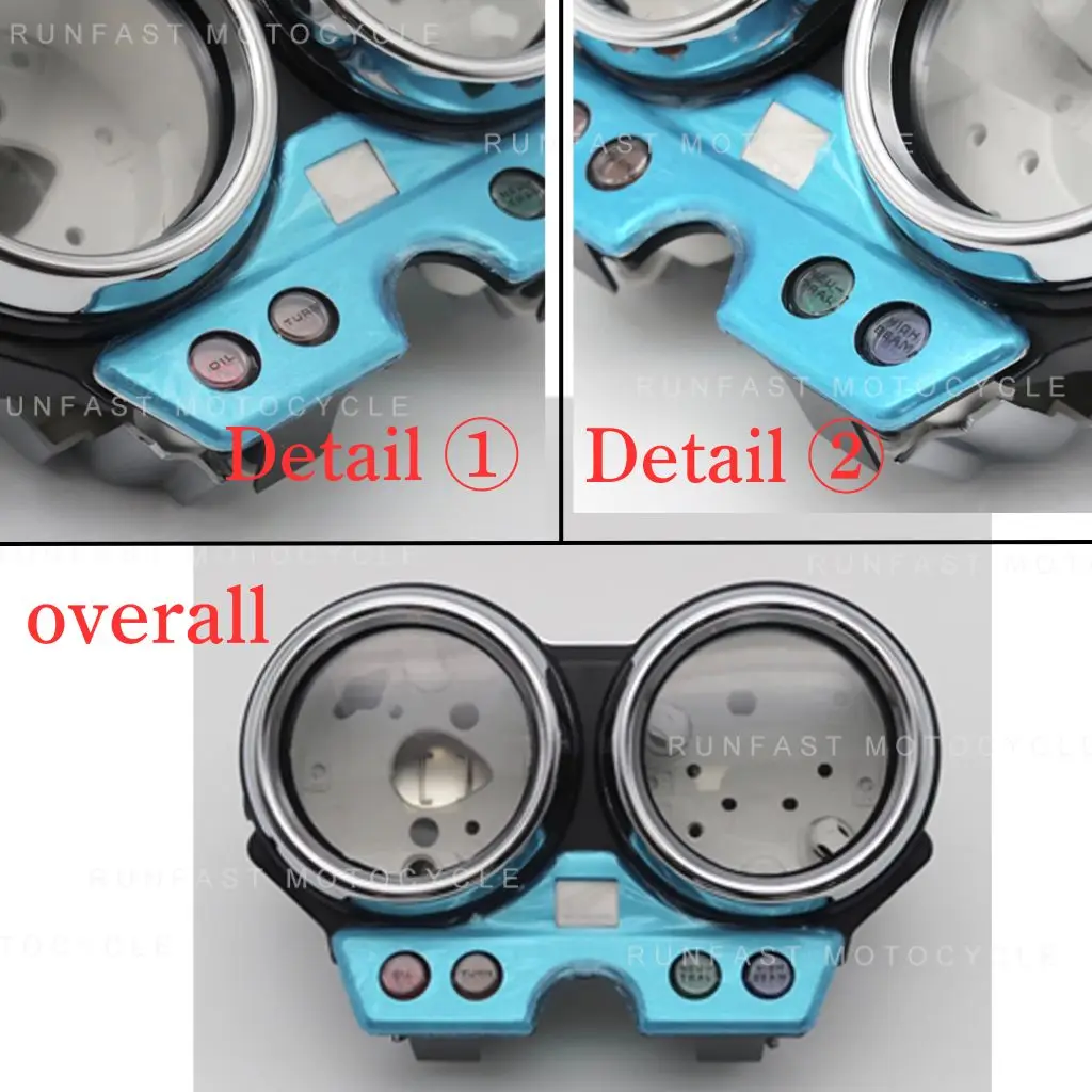 

For Honda CB400 1992 1993 1994 Motorcycle Tachometer Speedometer Odometer Instrument Panel Outer Shell CB400SF 92-94