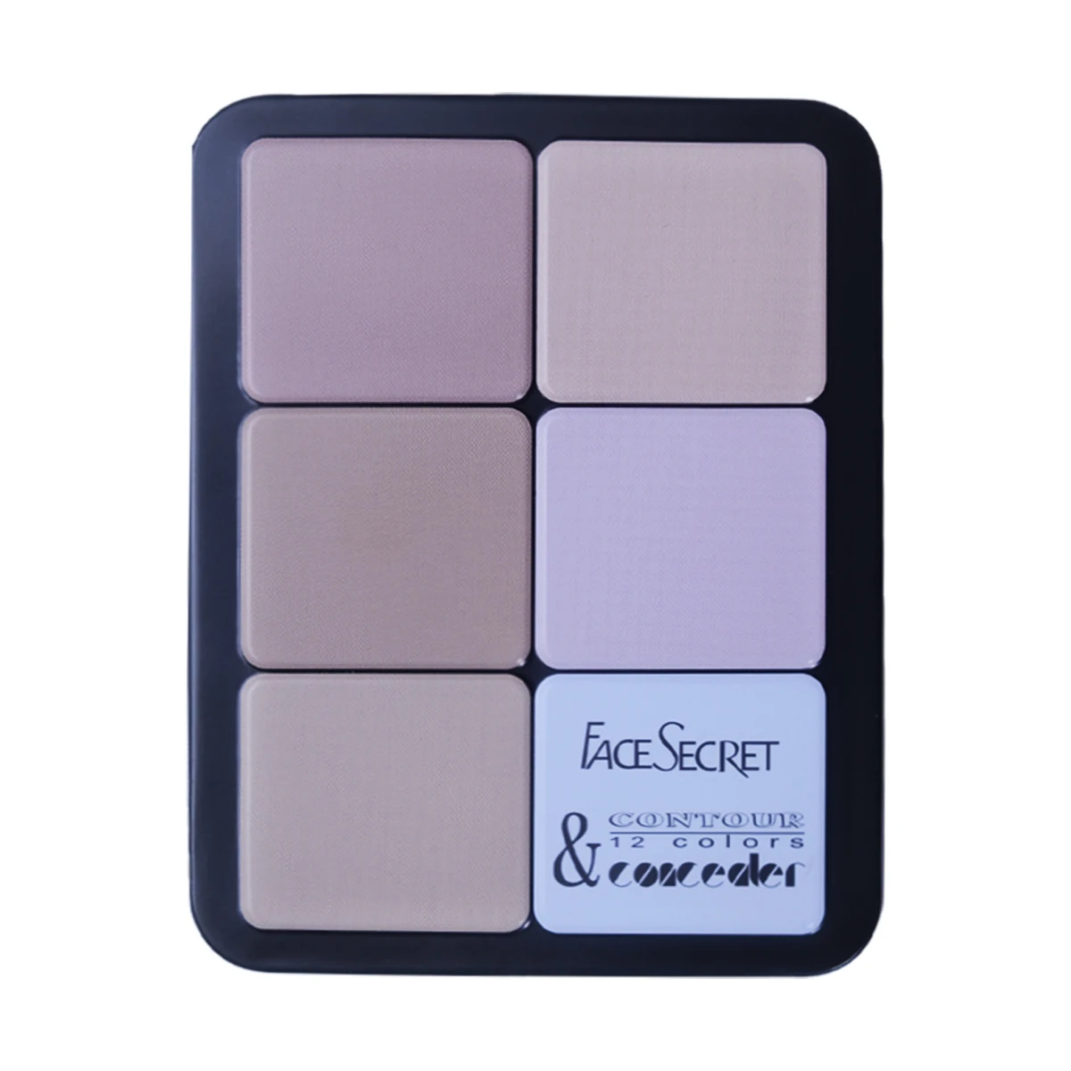 Face Secret 12 Color Concealer Palette, Waterproof Moisturizing Concealer Cream, Covering Acne Dark Circles Long Lasting