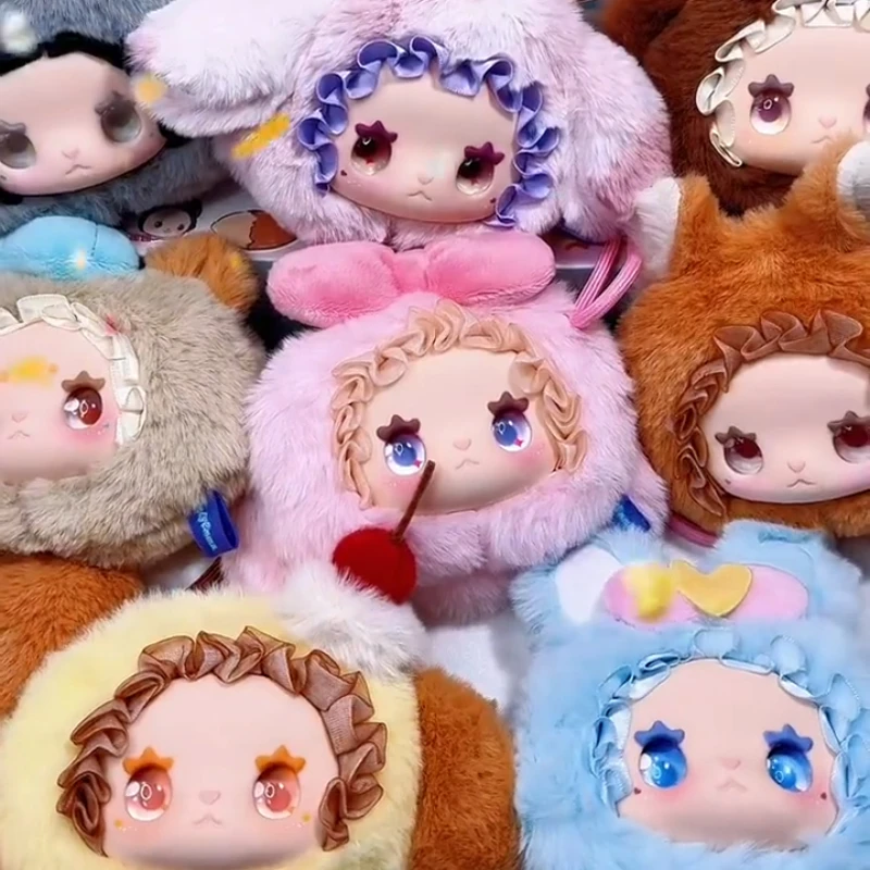 

Lovely Emma Fluffy Dumpling Series Blind Box Cute Anime Storage Doll Plush Keychain Pendant Kawaii Toy Mistery Box Surprise Gift