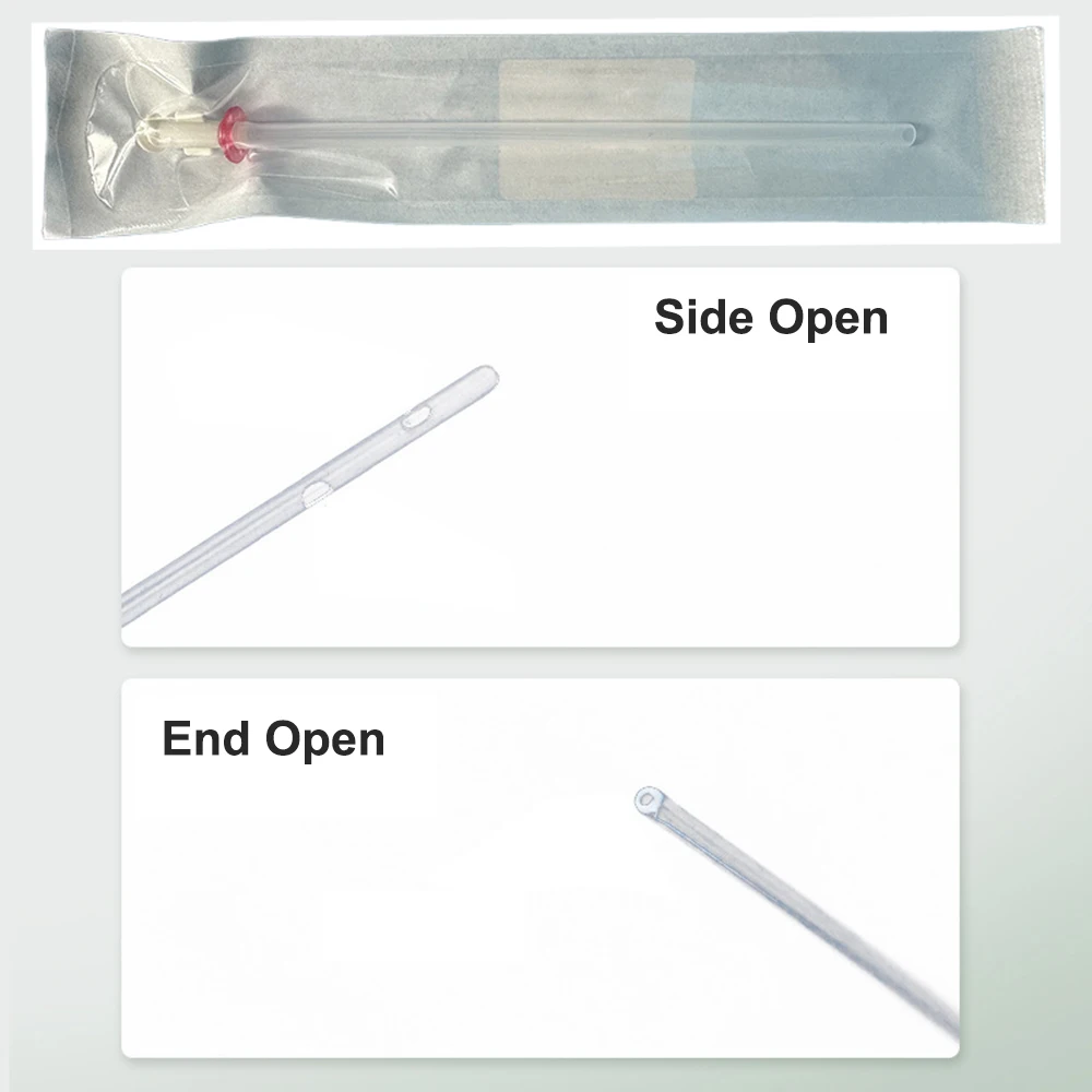 10Pcs/Box Cat Catheter With/Without Stylet 3Fr End Hole 4Fr Side Holes Veterinary Urinary Cat Catheters Pet Care Room