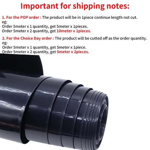 Imagen 2 del producto Tubo termorretráctil de PVC de 1/8/15M, paquete de batería Lipo 18650, película de protección aislada de 105 ~ 300mm, funda de litio, funda de Cable negra