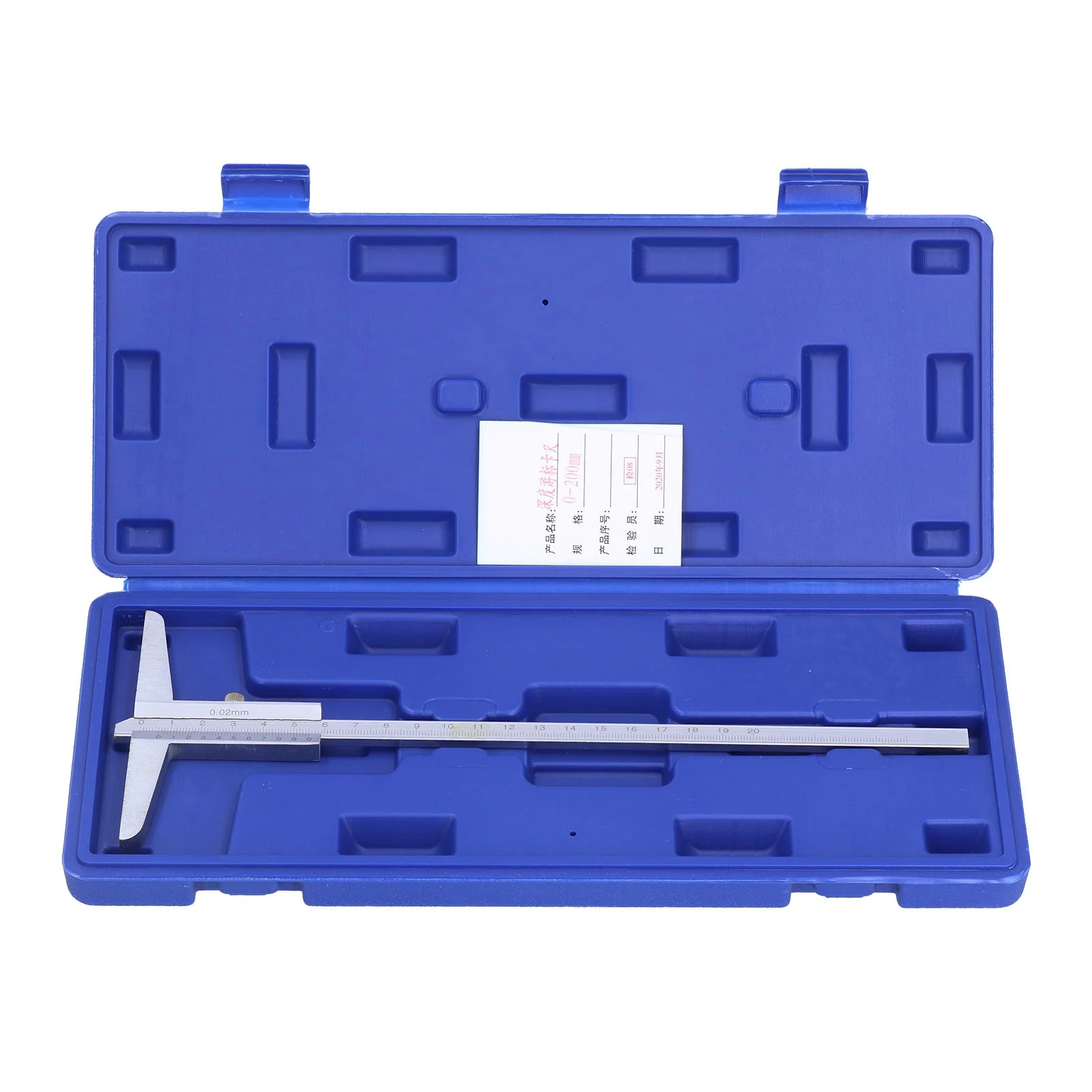 Depth Vernier Caliper Metal Gauge 0.02mm Accuracy Micrometer Measuring Tool 0‑200 мм