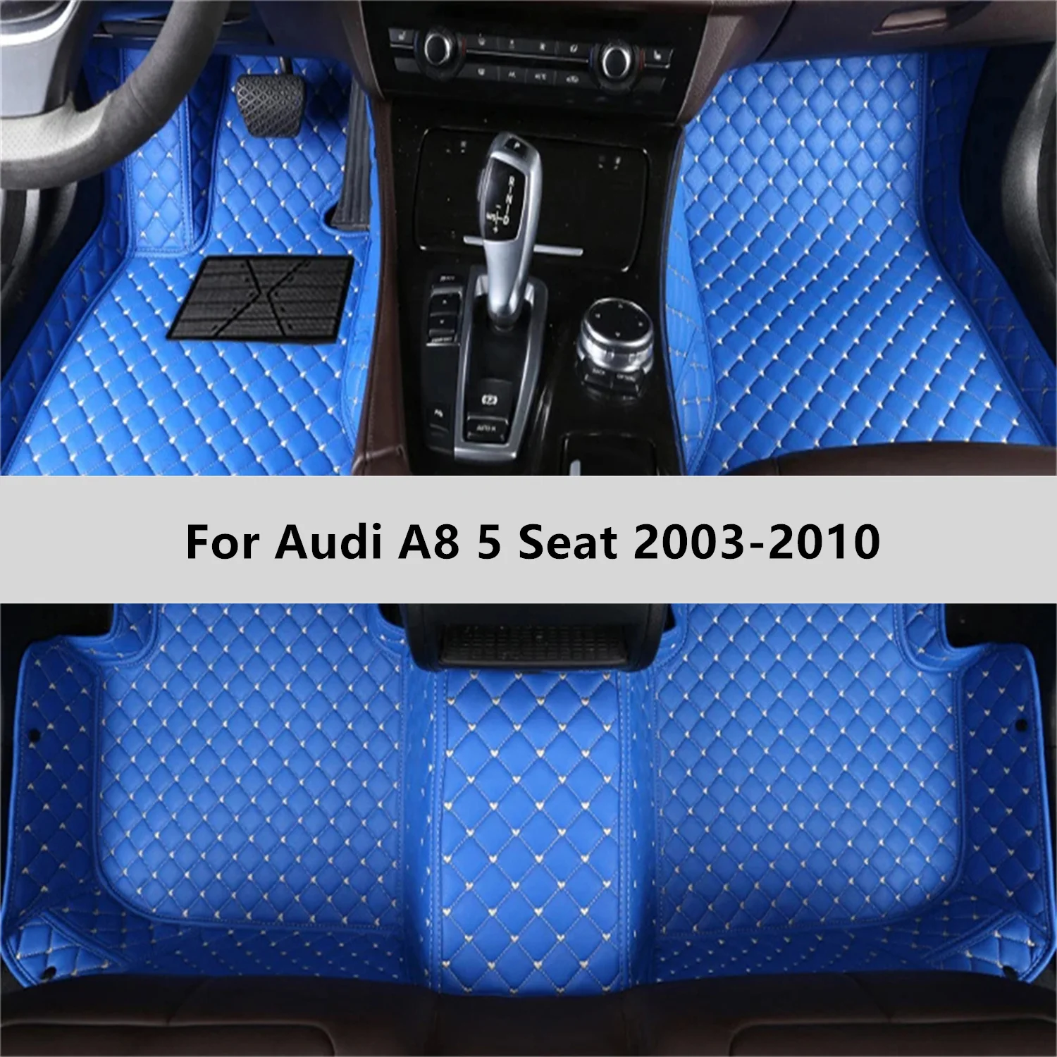 

Custom Car Floor Mats For Audi A8 5 Seat 2003-2010 Floor Mat Car Mat Accessories Interior Accessories