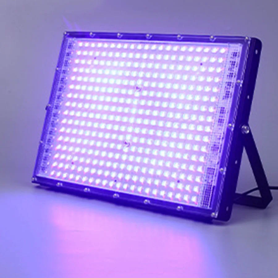 

400W Led UV Floodlight 395nm Waterproof UV Blacklight Flood light Ultravilet Lamp Party Stage Fluorescent party Blacklight