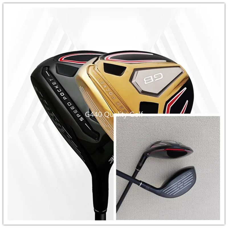 New Lefthand Golf Club Head Cgb MAX Fairway Wood Classic Lefty Golf Mens 3/5 Unisex Cgb Right Flex Graphite Golf Head with Cover