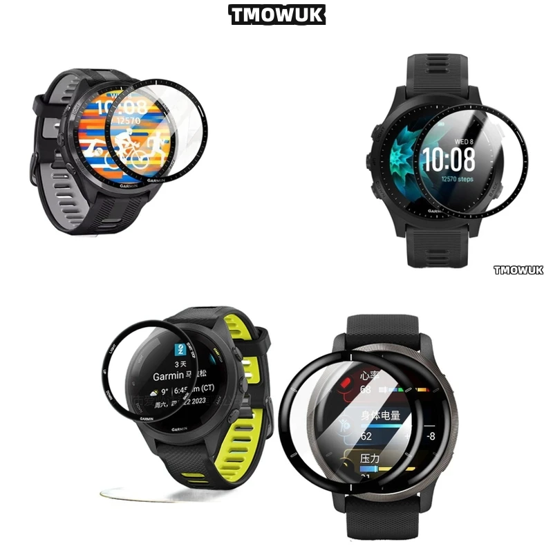 

For Garmin Forerunner 158 165 245 255 255s 265 265s Shatterproof Display Cover.