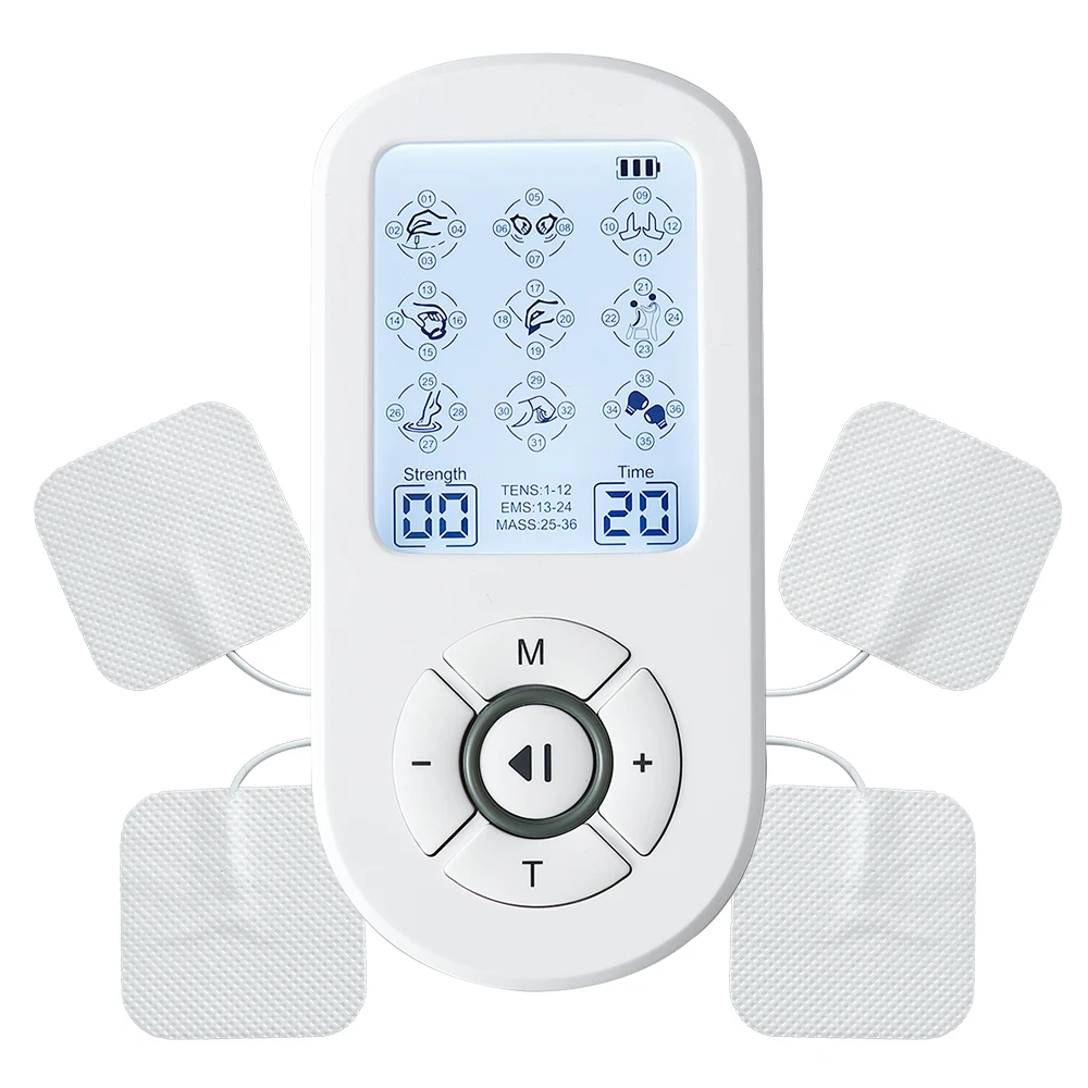 

36Modes Electrical Full Body Relax Massager EMS Muscle Stimulator Tens Massage Physiotherapy Apparatus Pulse Therapy Acupuncture