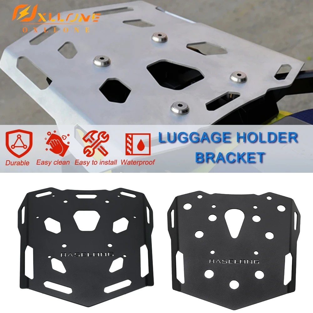 

Motorcycle For SUZUKI V-strom1050 V-strom 1050 XT 2021-2024 2023 2022 Aluminium Rear Carrier Luggage Rack Tailbox Fixer Holder