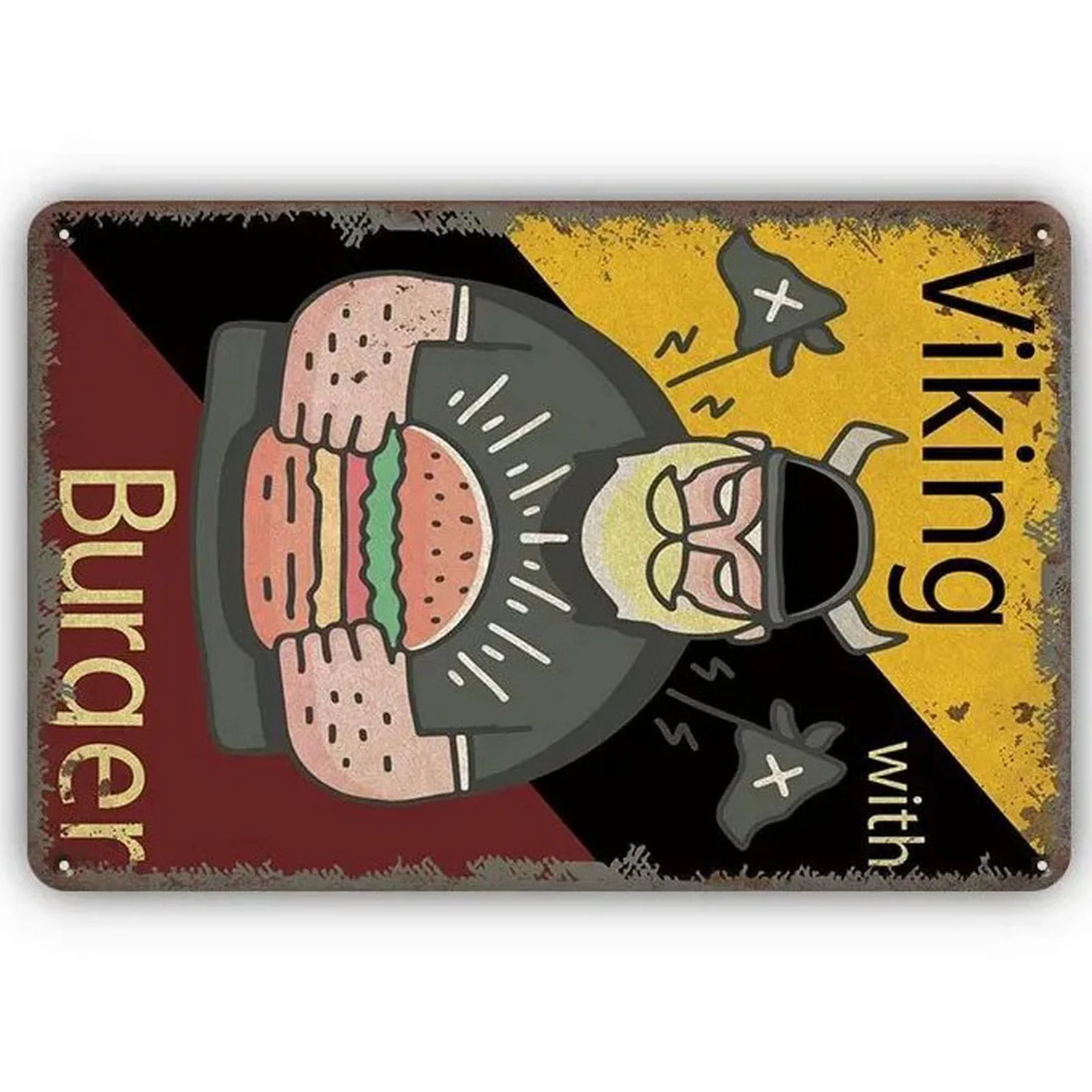 Metal Tin Signs Japaness Sushi Wall Decoration Plaque Vintage Art Poster Iron Painting for Man Cave Home Cafe Garden Club Bar