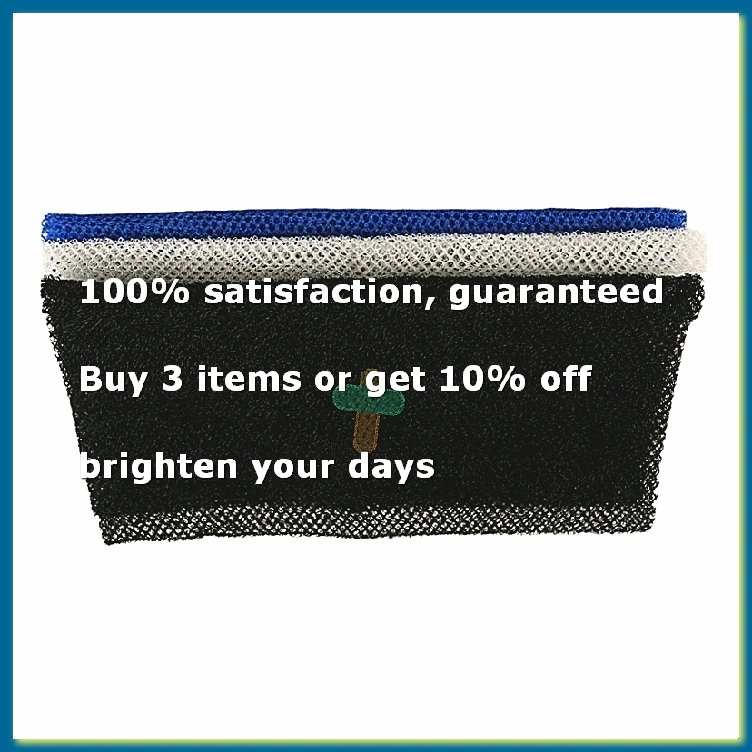 3 Pieces African Net Long Net Exfoliating Shower Body Scrubber Back Scrubber Skin Smoother