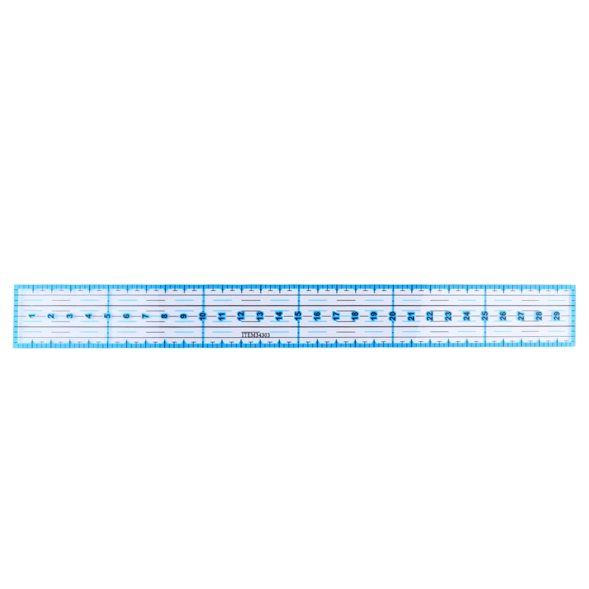 

1Pcs High Quality Acrylic Ruler Transparent Stitching Ruler for Sewing Embroidery Measurement Craft Project Safe No Smell
