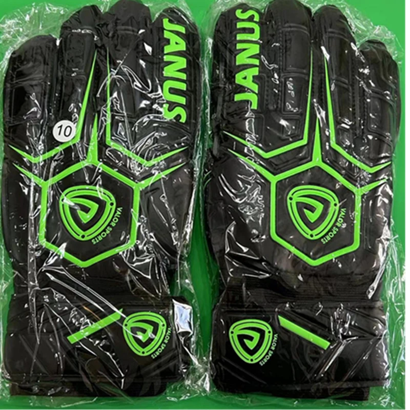 Professional Soccer Goalie Gloves Adult Goalkeeper Gloves Finger Protection Thickened Latex Kids Football Goal keeper Gloves