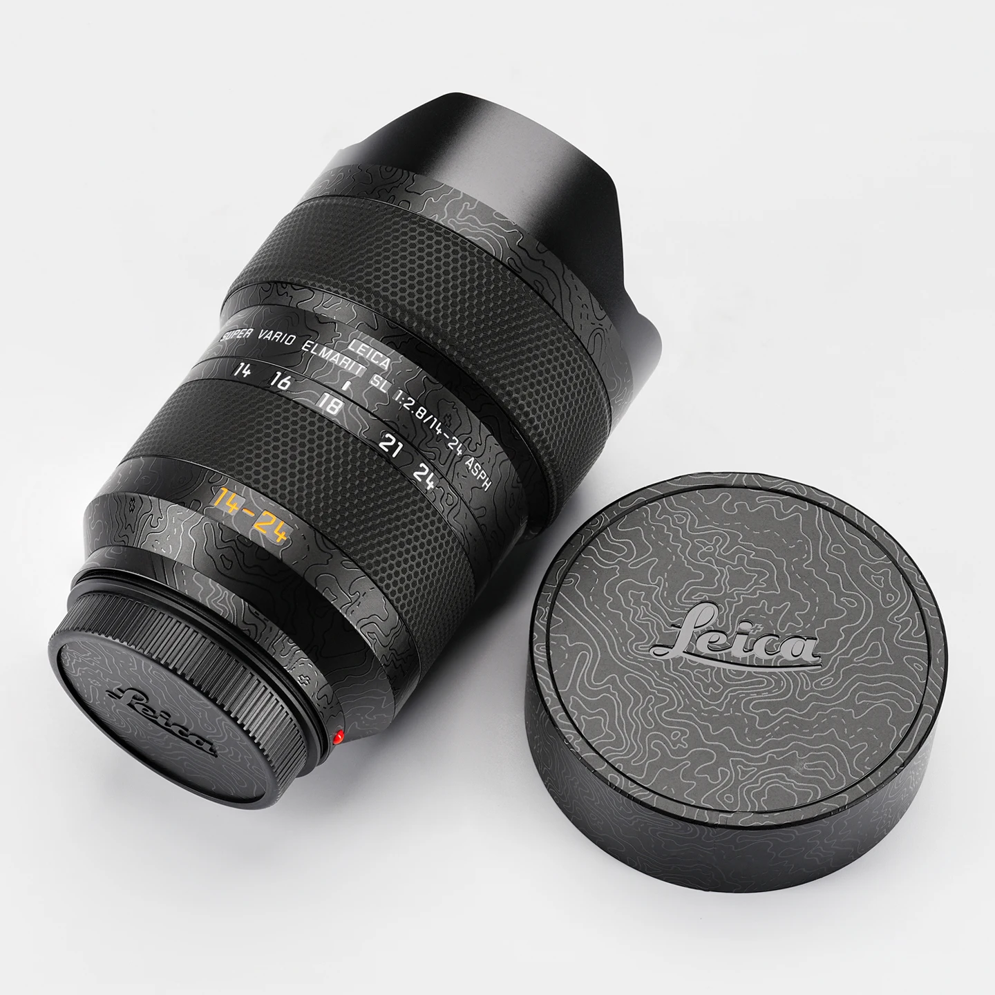 For Leica 14-24mm Skin, Leica SL 14-24nn F2.8 ASPH Lens Sticker,Scratch-resistant protective film, full coverage protection
