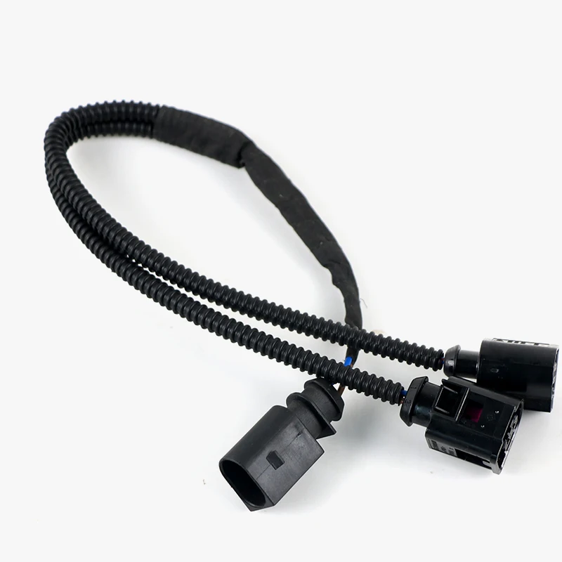 Car Snail Horn Plug For VW Polo Golf 6 MK6 ID3 ID4 Jetta Passat Audii High Low Tone Horn Cable One Out Two Wiring Harness