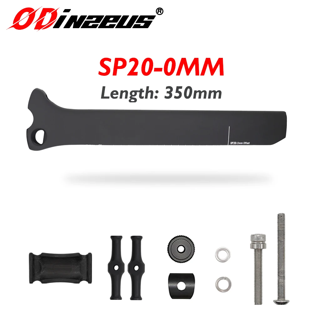 ODINZEUS SP20 Full Carbon Fiber Aero Seatpost, for S5 Bike Frame, 0mm Offset, Compatible with S2/S3/S5, Bicycle Accessories