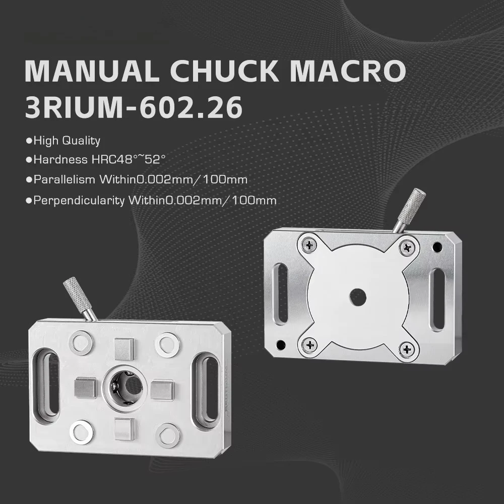 Super Vice Wire EDM Fixture Multifunctional Fine Tuning Level Jig Base Manual Chuck For Macro Bracket RIUM-602.26