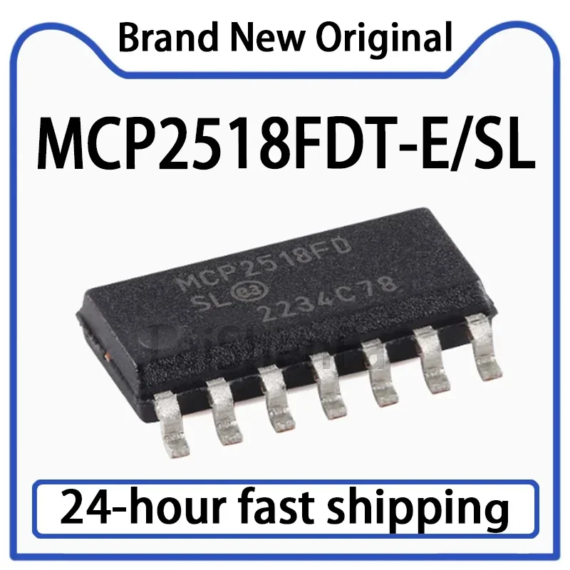 2PCS MCP2518FDT-E/S… - image