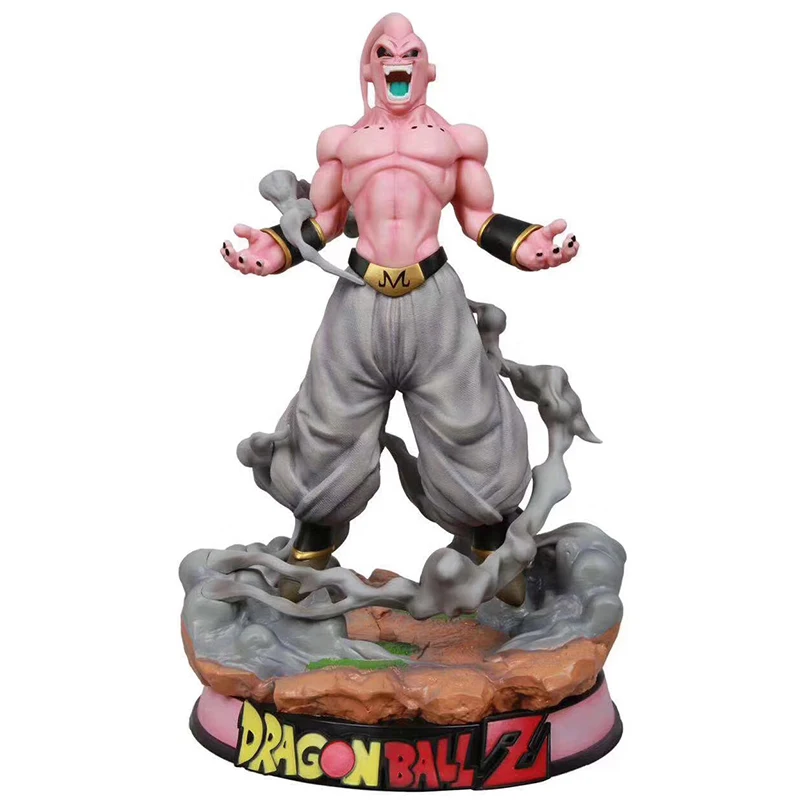 Statue de Combat Dragon Ball Z GK Buu en PVC de 46cm, Modèle Surdimensionné DBZ, Jouet, Cadeau, Collection de Bureau