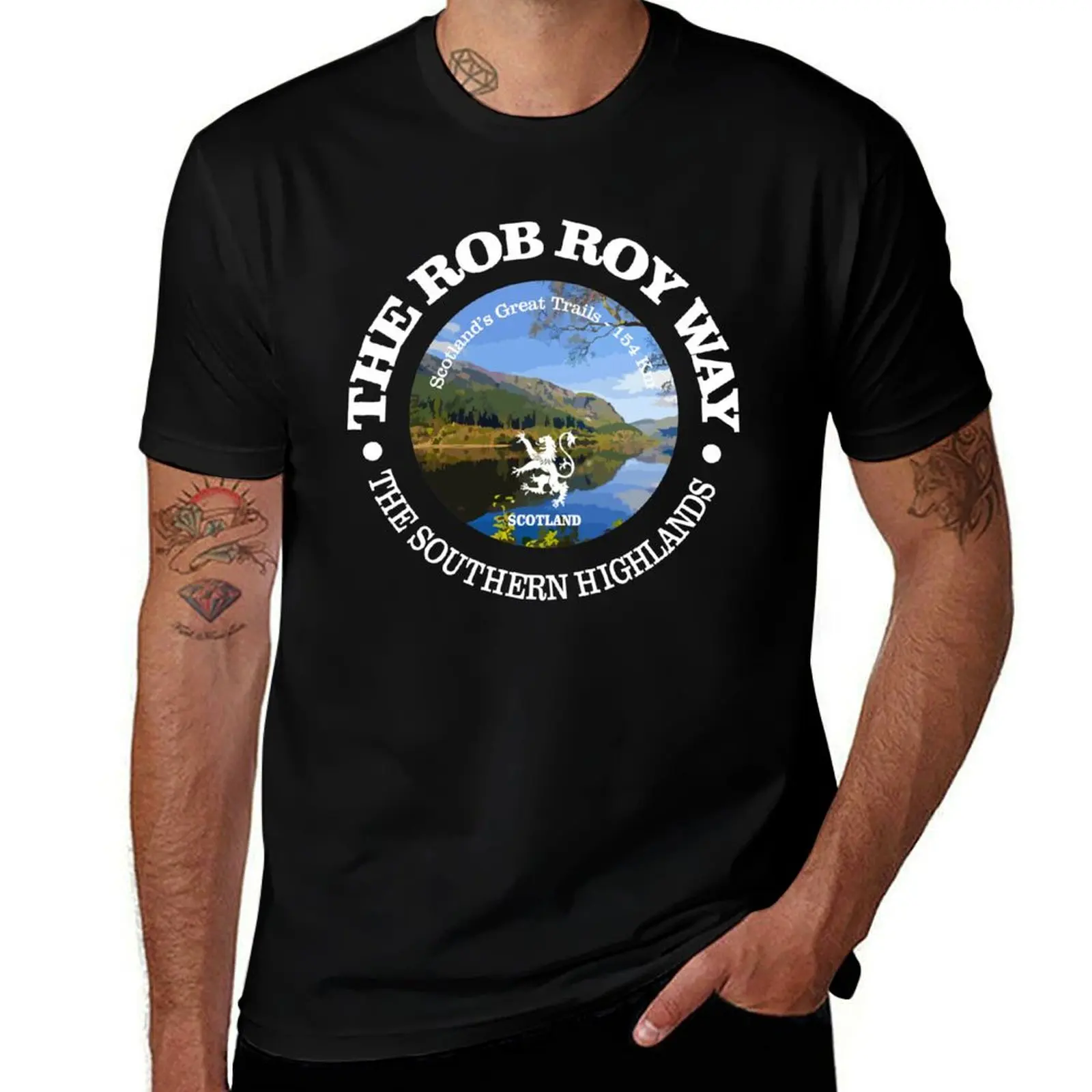 

Rob Roy Way (rd) T-Shirt t shirts for man cotton t shirts for man graphic funny t shirt man luxury T-Shirt