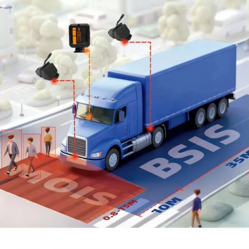 London UK R151 R159 Kits MOIS BSIS Front Side Sensor 77Ghz Blind Spot Detection Front Side RADAR Sensor DVS PSS Kits System