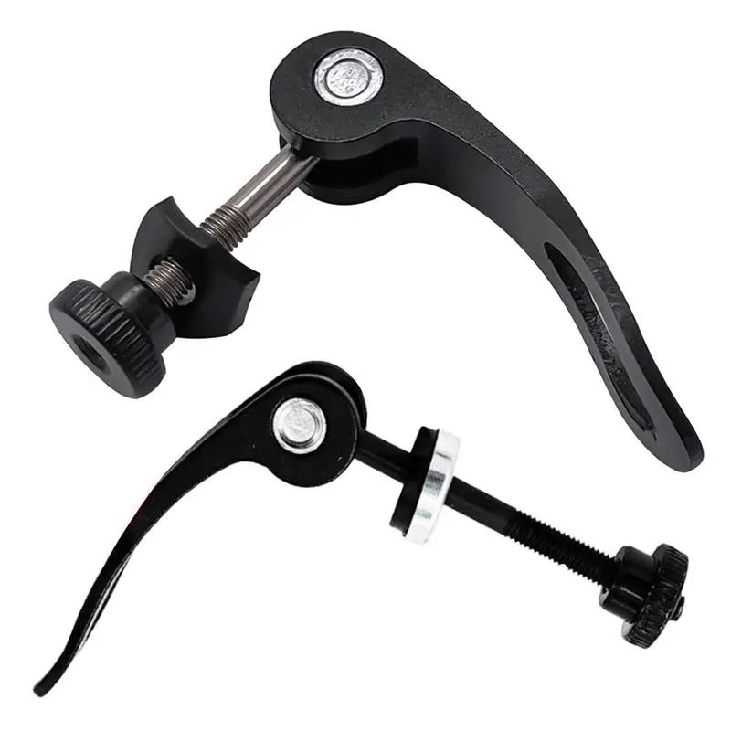 M5*45/60mm Mountain Bike Seat Post Quick Release Screw Tube Clamp Lightweight Adjustable Seat Height Bicycle Accessories Tools