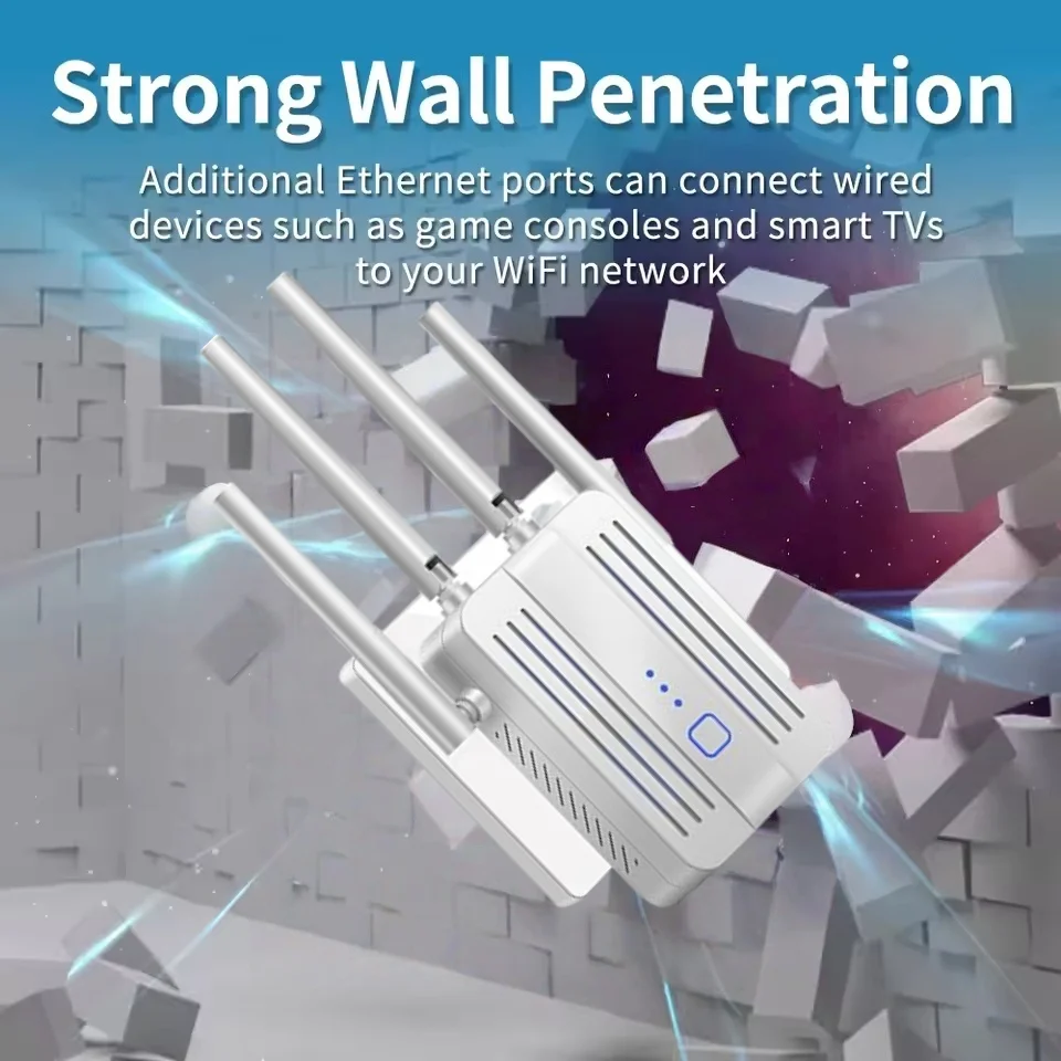 Ripetitore WiFi wireless 300Mbps Router di segnale 2.4G Extender a lungo raggio 802.11N Amplificatore extender Wi-Fi Ripetitore ripetitore WIFI
