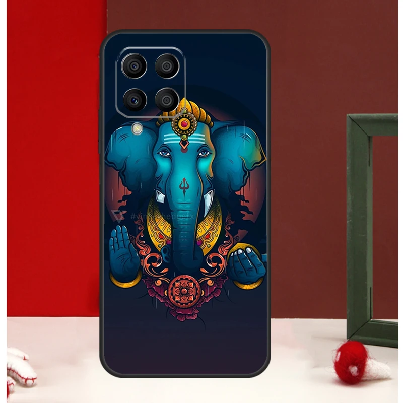 Ganesh Elephant God Case For Samsung Galaxy M53 M33 M23 M13 M12 M32 M52 M20 M21 M31 M51 M14 M34 M54 M30s Coque